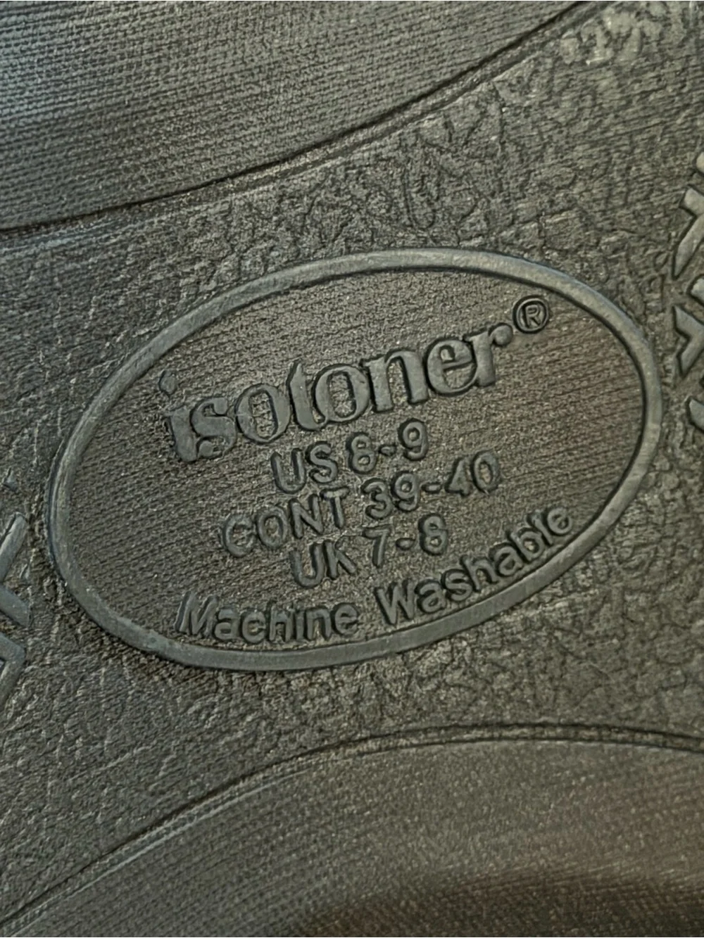 isotoner comfortable slip